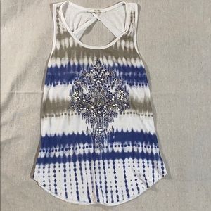 Miss Me Twist Back Tank Top